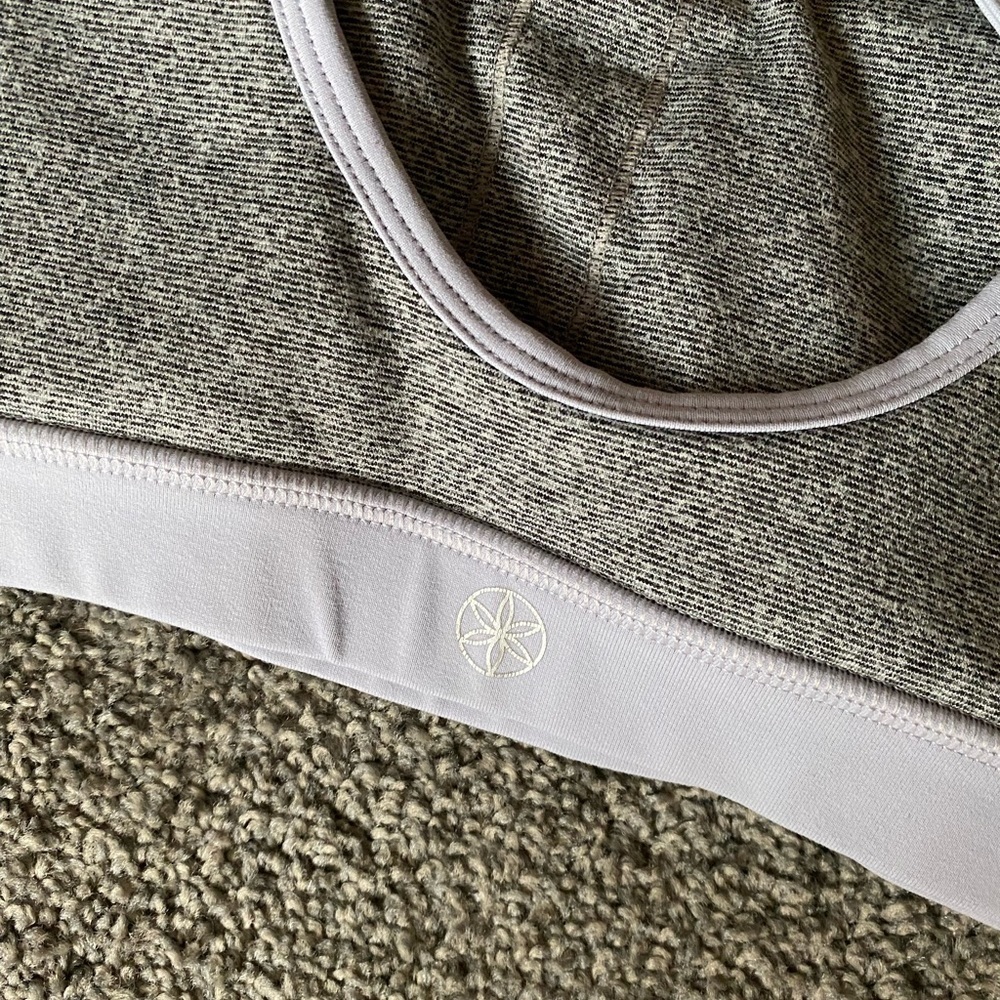 Gaiam Wire-Free Medium-Impact Yoga Sports Bra Duo - Picture 4 of 8